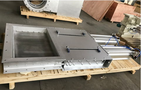 HENT 原料、熟料等块料新型电/气动闸板阀（美国）技术和熟料电动流量控制阀