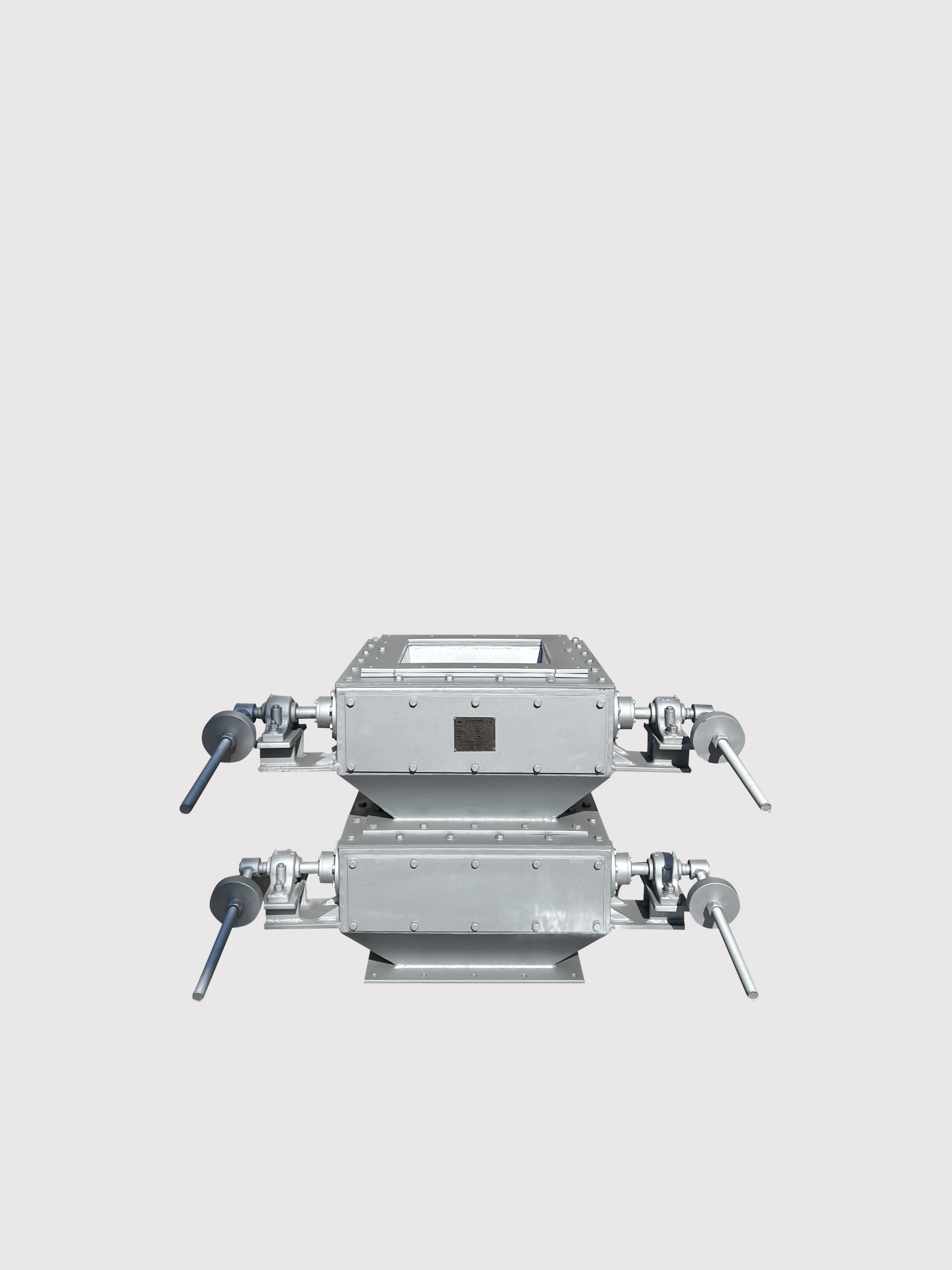 HENT常温双层单门软密封重锤翻板阀